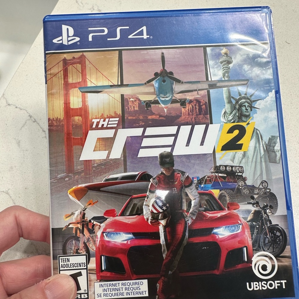 The Crew 2 for PS4 - Blue Case